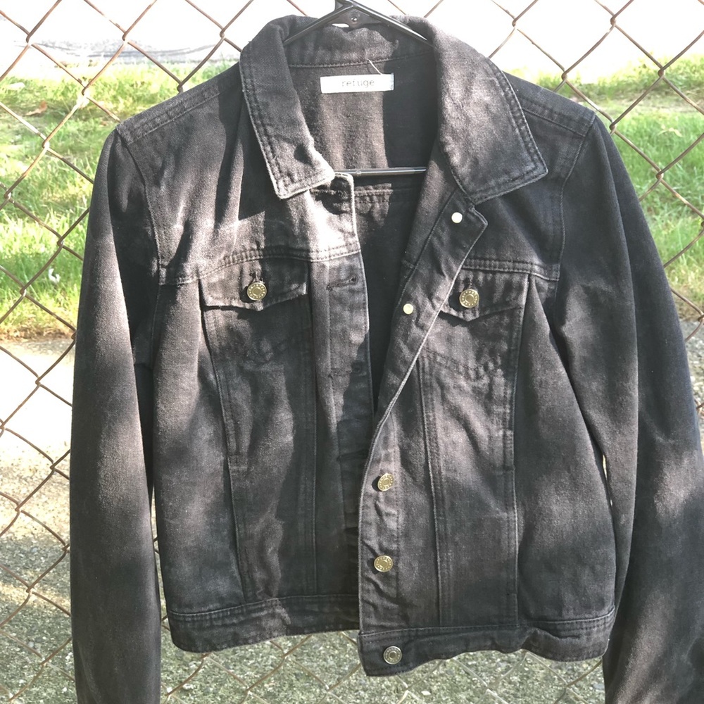 Black Jean Jacket